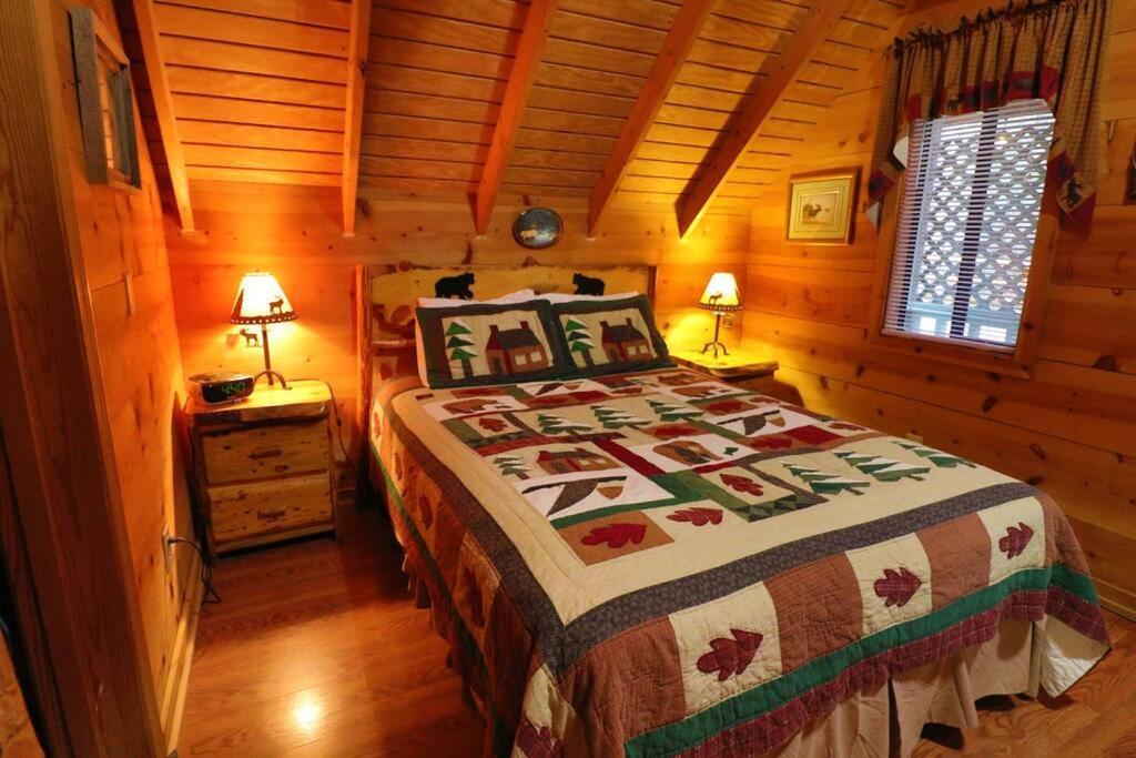 Cute Updated Mountain Cabin Fireplace #3 헬렌 외부 사진