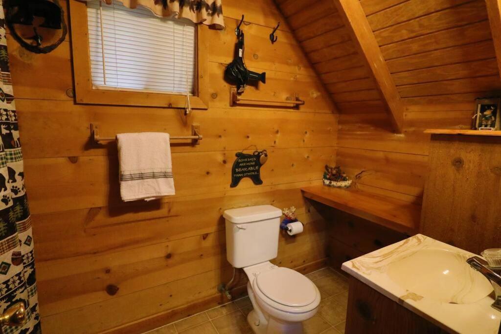 Cute Updated Mountain Cabin Fireplace #3 헬렌 외부 사진
