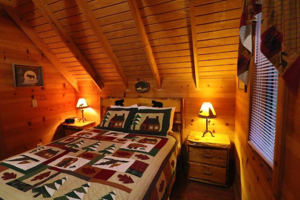 Cute Updated Mountain Cabin Fireplace #3 헬렌 외부 사진