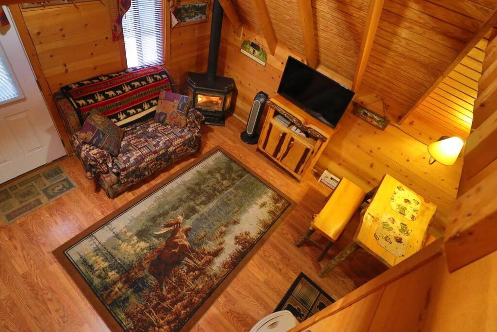 Cute Updated Mountain Cabin Fireplace #3 헬렌 외부 사진